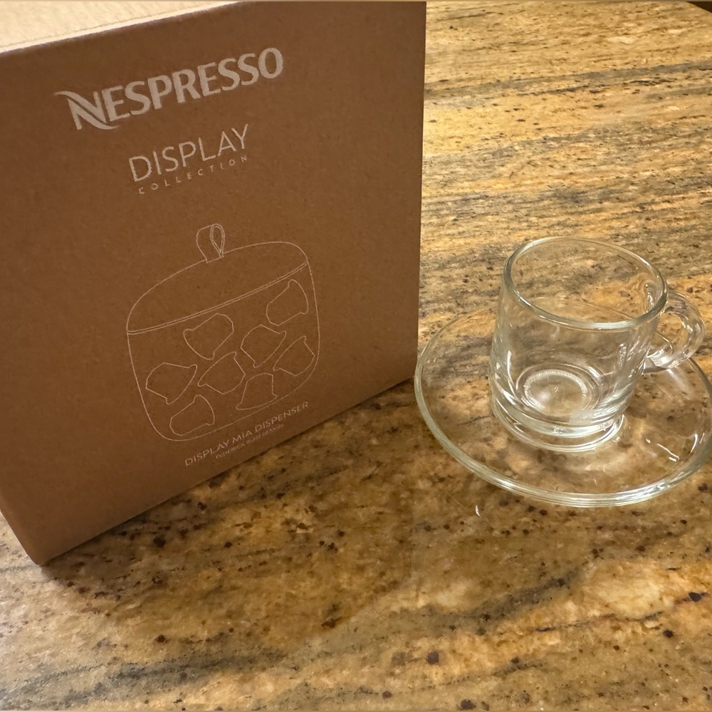 Nespresso bundle ☕️ Lume Mia Capsule Holder (in box) + cup and saucer (no box)